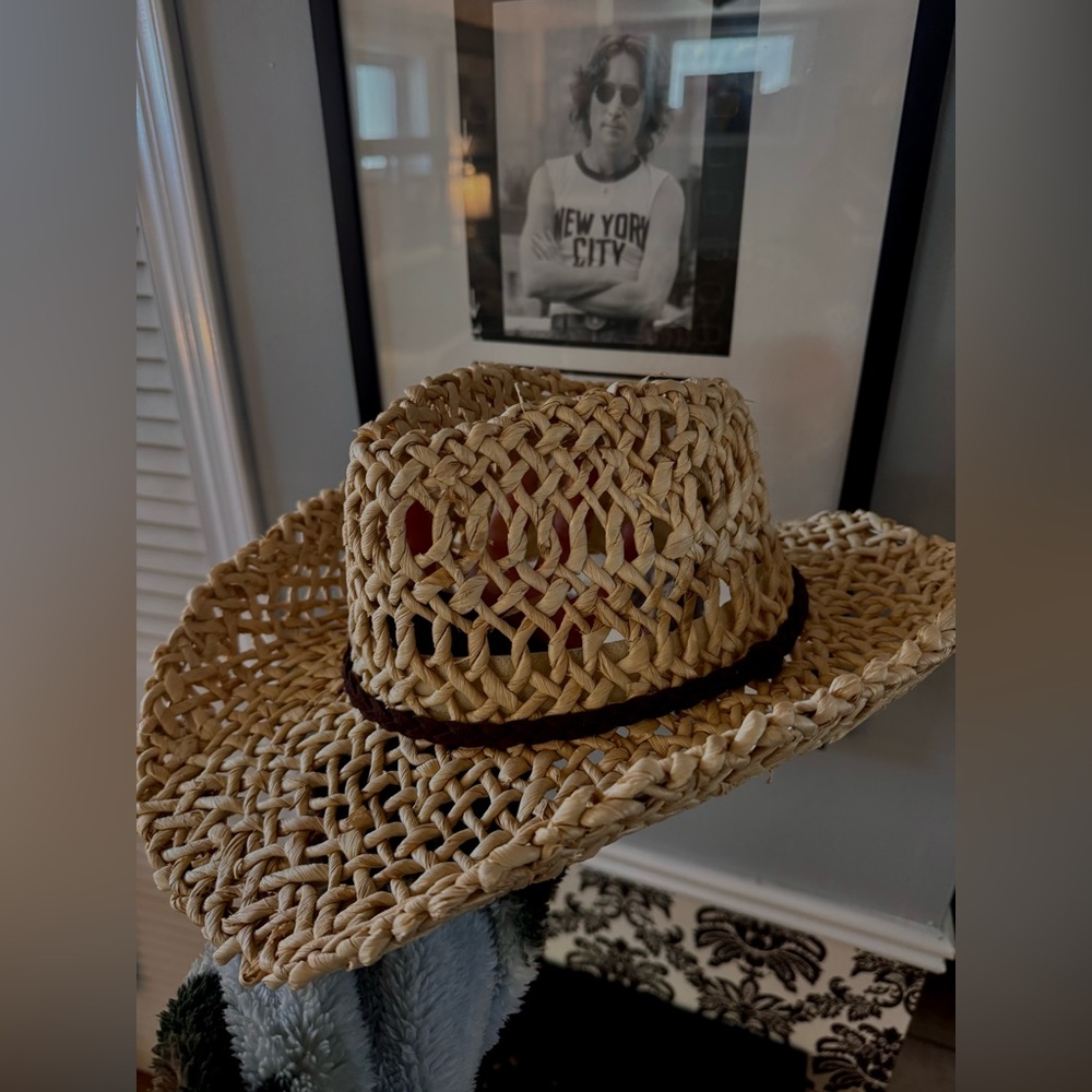 Tan Straw Hat